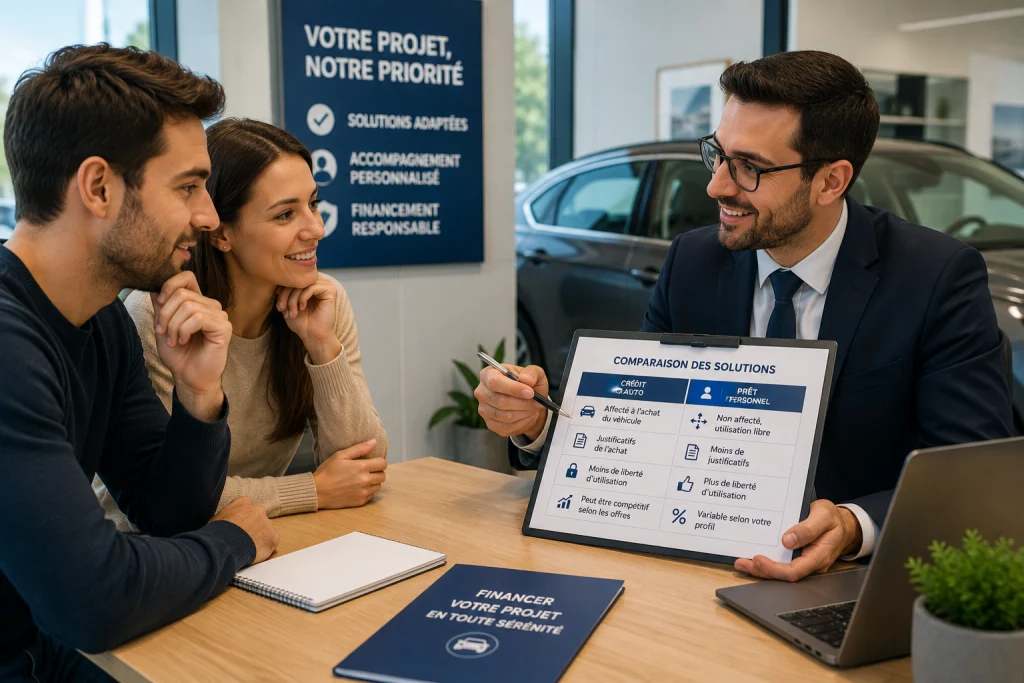 choisir crédit auto ou prêt personnel